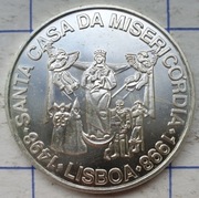 Portugalia 1000 escudos 1999 28g Ag 500