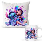 stich zestaw kubek i poduszka