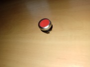 M22 D R 216594   Napęd przycisku czerwony z samopowrotem 