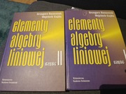 Elementy algebry liniowej 