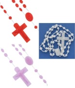 RÓŻANIEC plastikowy czerwony, fioletowy lub biały - pomoc na obecne czasy