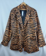 Marynarka Nasty Gal zebra longline rozmiar EU 42 nowa