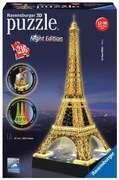 Puzzle 3D Wieża Eiffla La Tour Eiffel 216 Night Edition 125791 Ravensburger