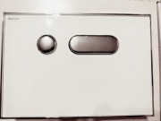 Przycisk spłukujący Cersanit Intera glass white 