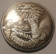 Egipt egipski smok wąż piramidy One Dollar dolar