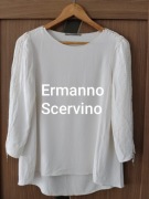 Oryginalna włoska bluzka Ermanno Scervino wiskoza acetat 