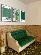 Yayoi Kusama 3 Plakaty Zestaw, Sztuka Japońska, 40x30cm w Ramie