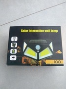 LAMPA SOLARNA 100 LED Z CZUJNIKIEM ZMIERZCHU RUCHU