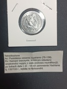 Moneta Tetradrachma cesarza Hadriana  kopia