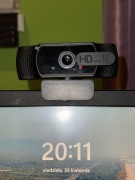 Kamera internetowa do komputera z mikrofonem i statywem, 1080P FHD