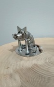 Piesek Piesek metalowa figurka
