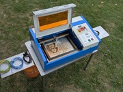 Ploter laserowy CO2 K40 – 40W + pełny zestaw