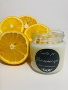 Świeca rzepakowa- Pomarańcz