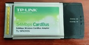 Karta sieciowa WIFI TP-LINK TL-WN310G PCMCIA 54Mbps