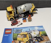 LEGO City 60018 - Betoniarka, komplet z instrukcją