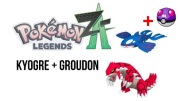 Pokemon Legends Z-A | Kyogre + Groudon + 2x Master Ball