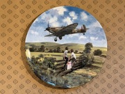 ROYAL DOULTON Talerz ozdobny porcelanowy SAMOLOT