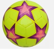 Piłka nożna adidas UCL Club żółto-fioletowa HI2176 rozmiar 5