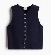 H&M__Ganatowa damska kamizelka z dzianiny__M/38 z UK