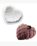 SERCE forma silikonowa do Pieczenia Francuskich ciast Musów Deserów 