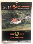 Kalendarz lotniczy 2014 samoloty szybowce awionetki zdjęcia modellbau