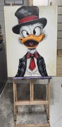 Obraz ręcznie malowany Scrooge McDuck