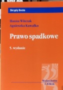 Prawo spadkowe Agnieszka Kawałko Hanna Witczak