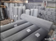 SIATKA OGRODZENIOWA OCYNKOWANA WYSOKOŚĆ 100 CM OCZKO 2X2 