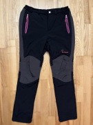 SPODNIE TREKKINGOWE PROTECTIVE WOMEN XL , polar czarny 88-92 pas