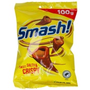 Smash rożki chrupki kukurydziane w czekoladzie 100g