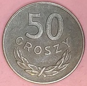 Monety PRL - 50 groszy z 1949 i 1976 0 po 1 sztuce 9Łącznie 4 szt