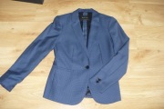 Marynarka Massimo Dutti, r. 36, granatowa, nowa, pepitka, piękna!