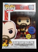 Funko POP Bam Bam Bigelow 119 Glow in the Dark WWE Wrestling