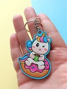 Super słodki jednorożec z kawusią