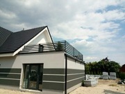 Balustrada zewnętrzna schodowa balkonowa barierka