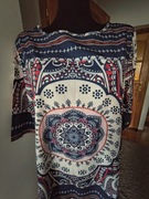Sukienka letnia orientalne wzory r. Xl