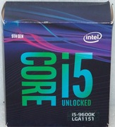 Procesor Intel Core i5-9600K BOX. Gwarancja