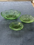 Gondole 2 szt -huta szkła Ząbkowice i Hortensja