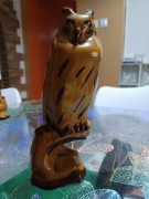 Figurka Sowa porcelit Chodzież 