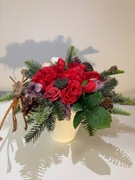 Stroik na grób cmentarny wieniec 