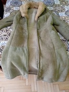 Kożuch z owczej skóry