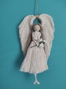 Aniołki z makramy na chrzest, Aniołki na prezent