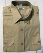 Koszula oficerska z długim rękawem 310/MON khaki 39/177