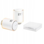 Zestaw startowy z dwoma głowicami termostatycznymi Smart Netatmo PRO