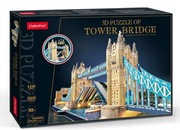 Puzzle 3D Cubic Fun LONDYN Tower Bridge LED 222 elementy 