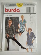 Wykroje krawieckie Burda 4393, rozm. 38.