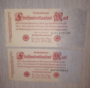 Banknot Niemcy 500 000  marek 1923 r. Berlin