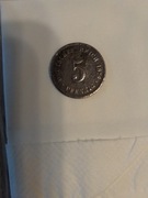 5 Pfennig 1876 Deutschland / Kaiserreich/ CESARSKI 150 lat