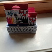 Kredki świecowe 12 sztuk