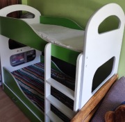 Sprzedam Łóżko piętrowe "Dominik" 160x80 z szufladą+ 2 materace 